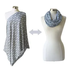 Itzy Ritzy Nursing Happens™ Infinity Breastfeeding Scarf - Swift Arrows