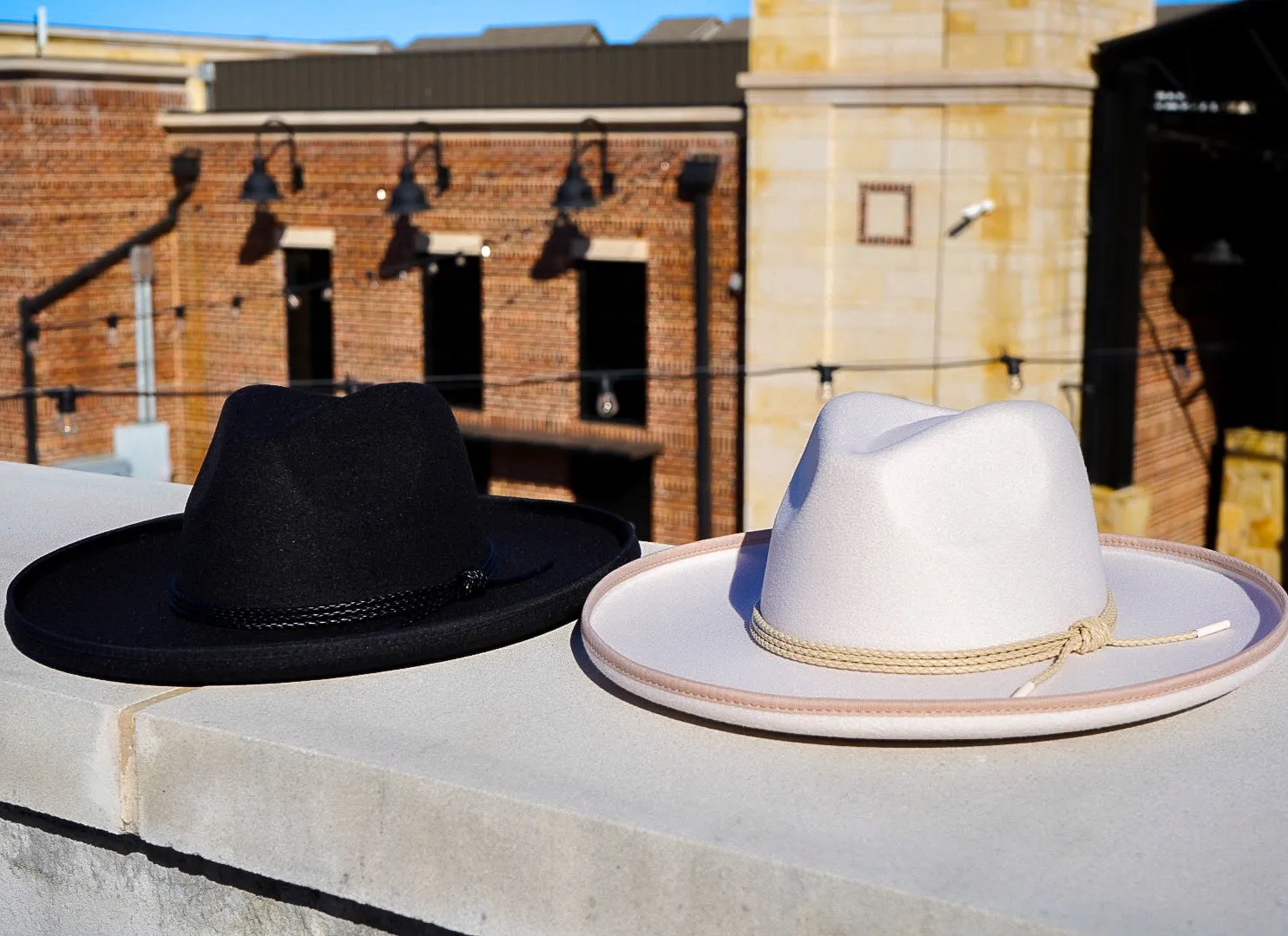 Jackson Pencil Brim Fedora - Black