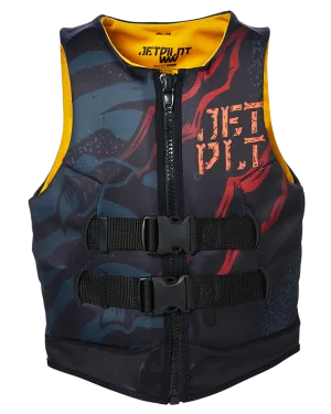 Jetpilot Boys Rex Youth Cause Neo Vest - Black - 2024