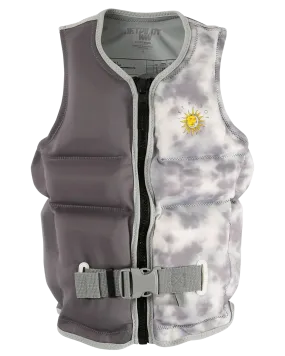 Jetpilot X1 Girls Youth Neo Vest - Charcoal - 2023