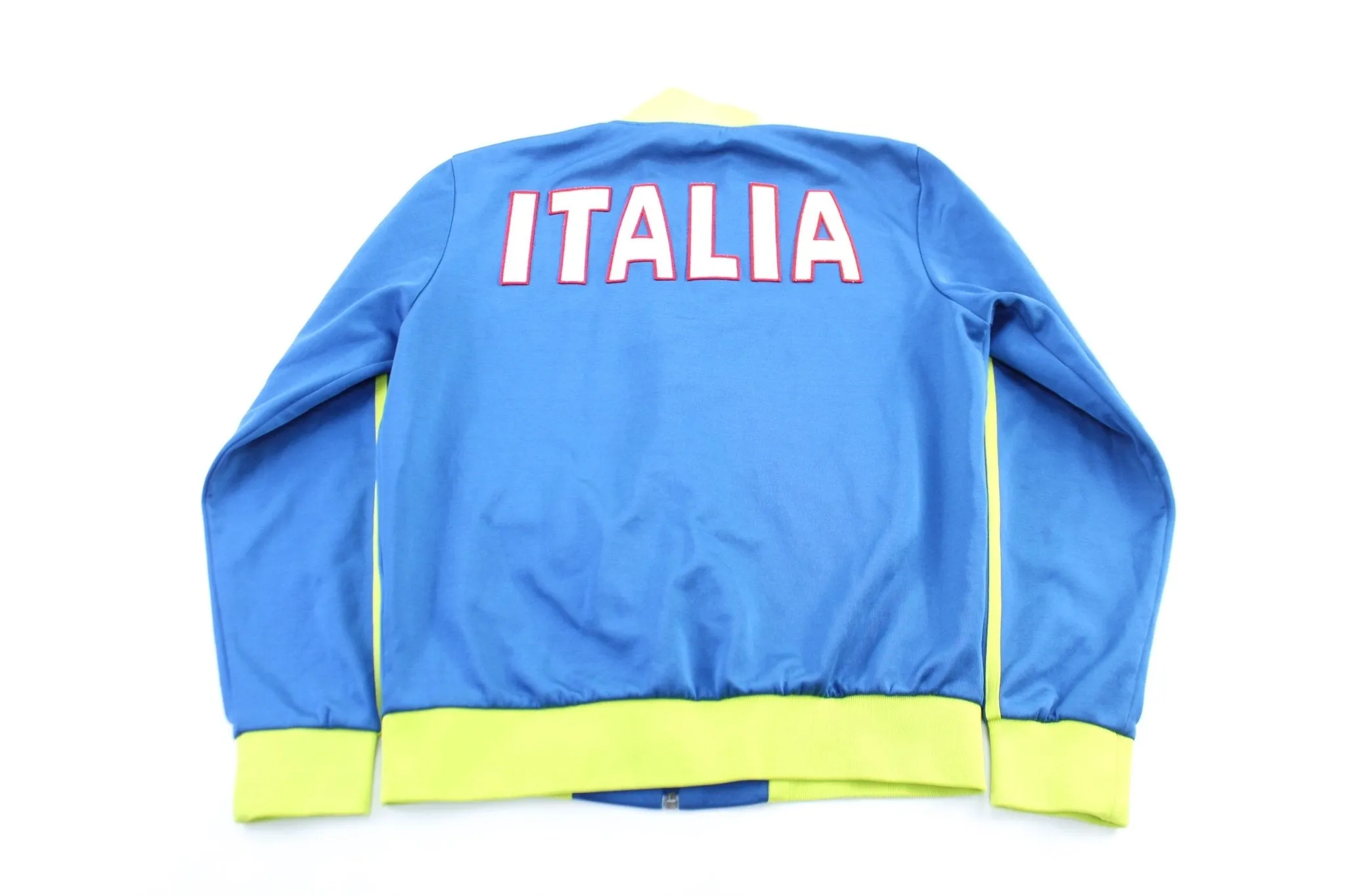 Kappa Embroidered Logo Italia Track Zip Up Jacket