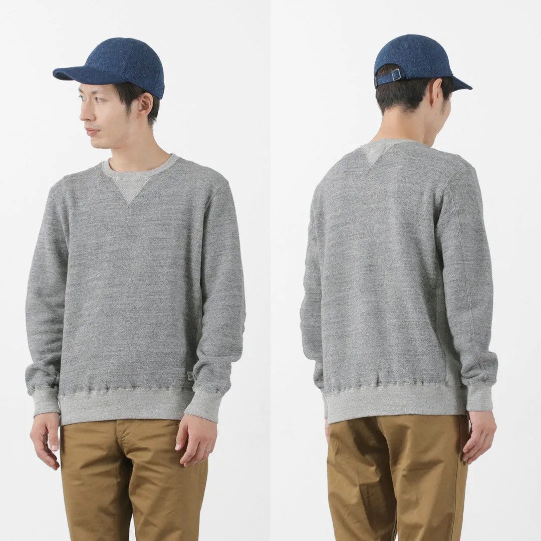 KEPANI / Crew Neck Set-In Sleeve Sweatshirt