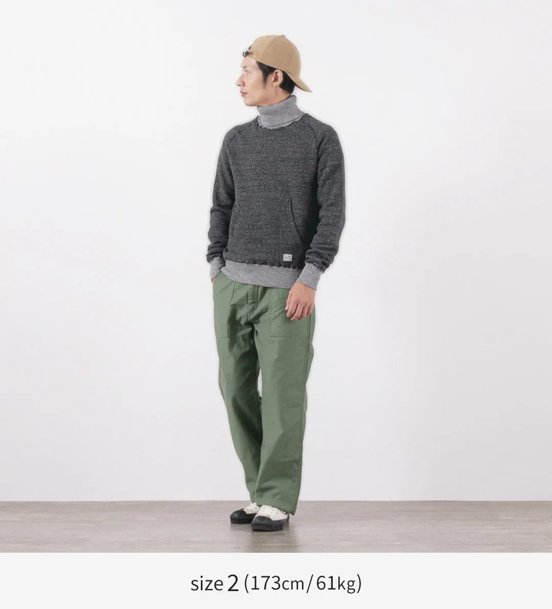 KEPANI / Manchester 3 Turtleneck Sweatshirt