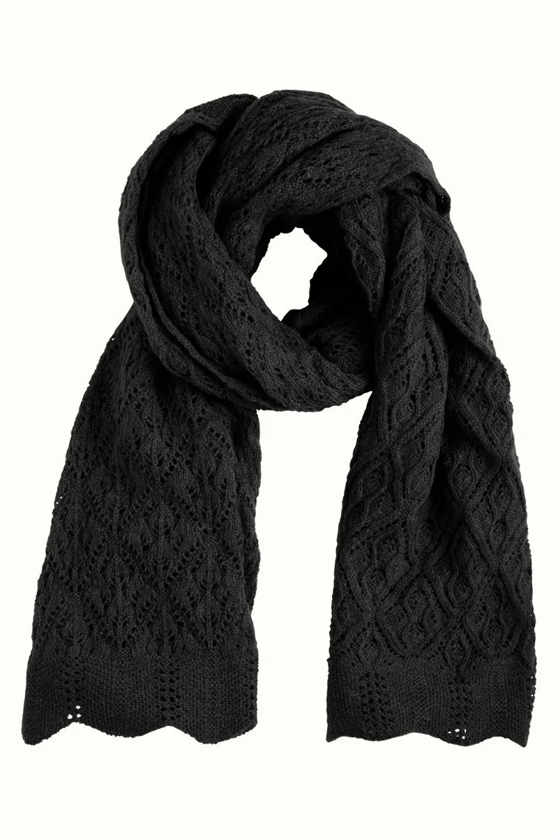 King Louie Scarf Moritz Black