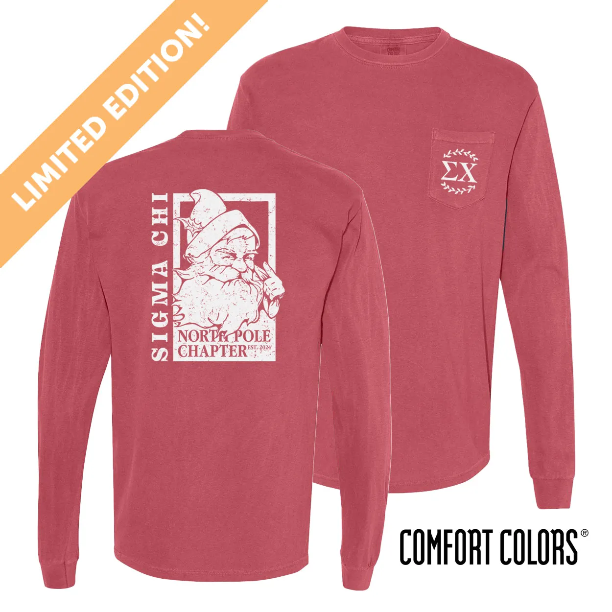 Limited Edition Comfort Colors North Pole Chapter Tee