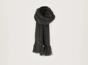 Lioko ribbed scarf (242 / M / MID GREY)