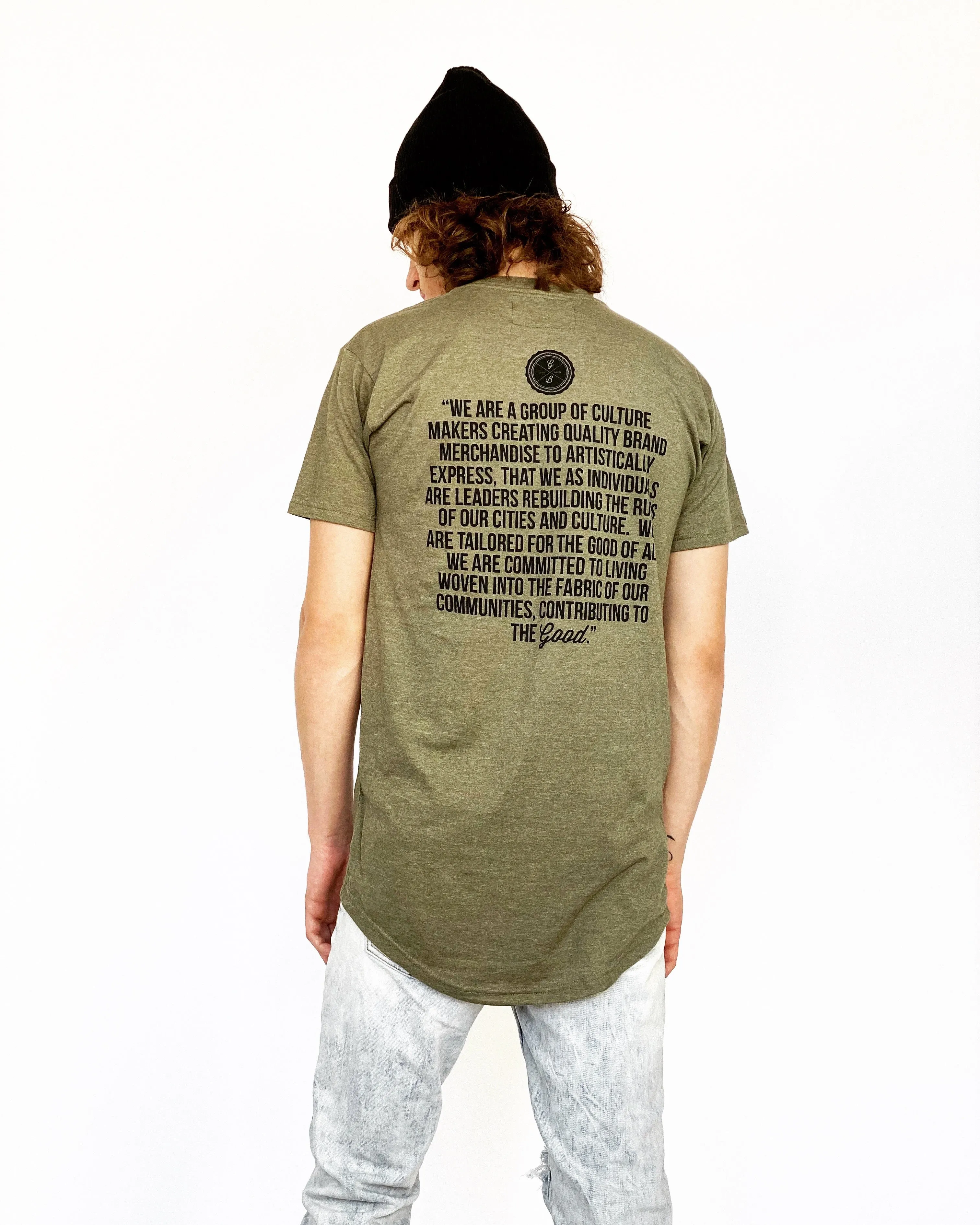 Make Good Culture Tee - Olive