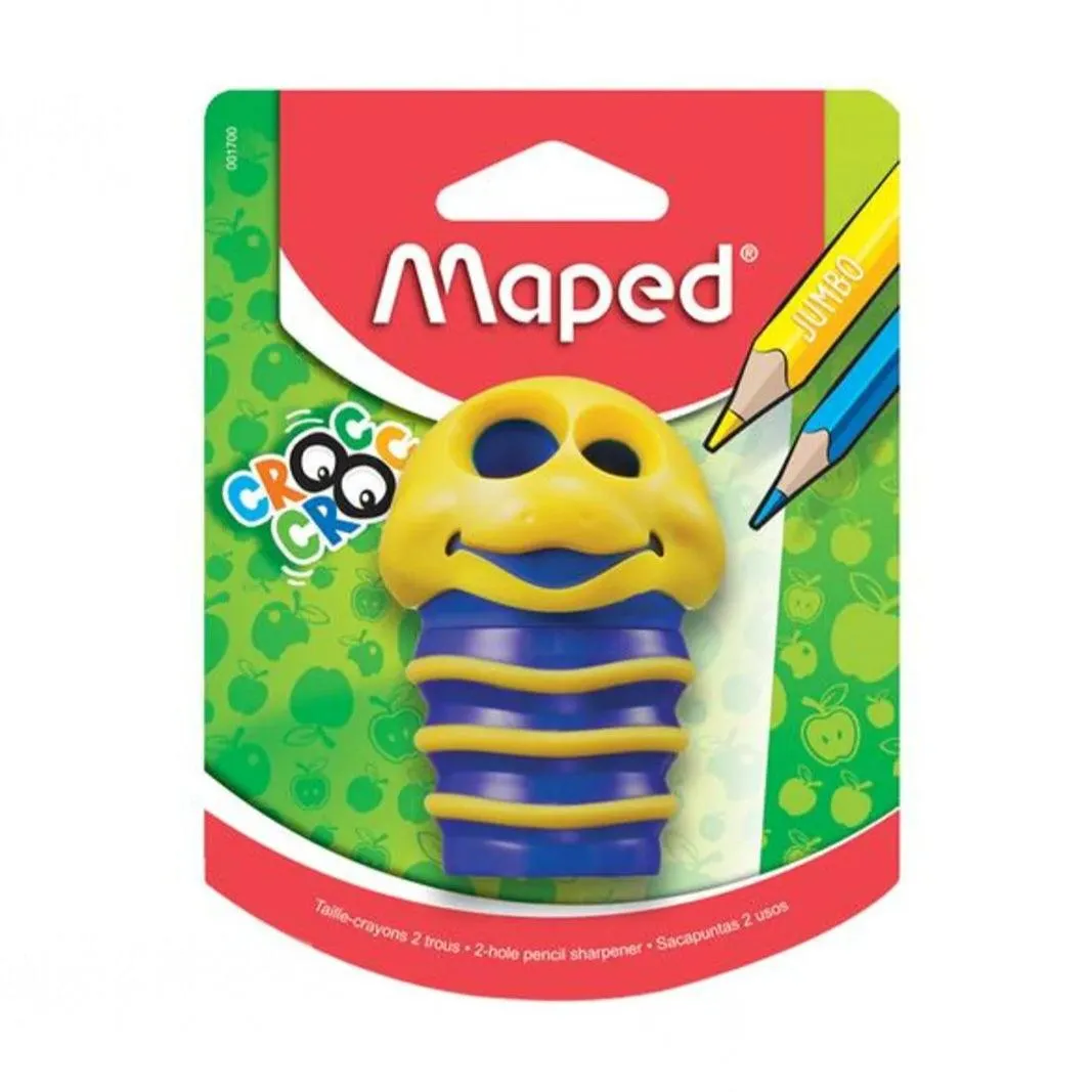 Maped Croc Croc Caterpillar Pencil Sharpener 2 Holes