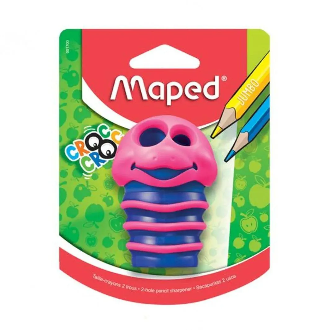 Maped Croc Croc Caterpillar Pencil Sharpener 2 Holes