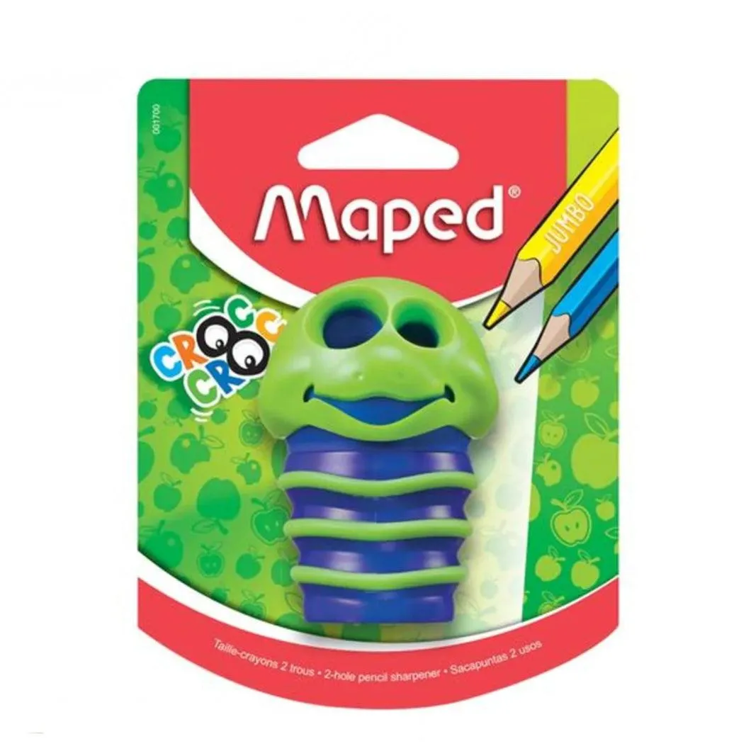 Maped Croc Croc Caterpillar Pencil Sharpener 2 Holes