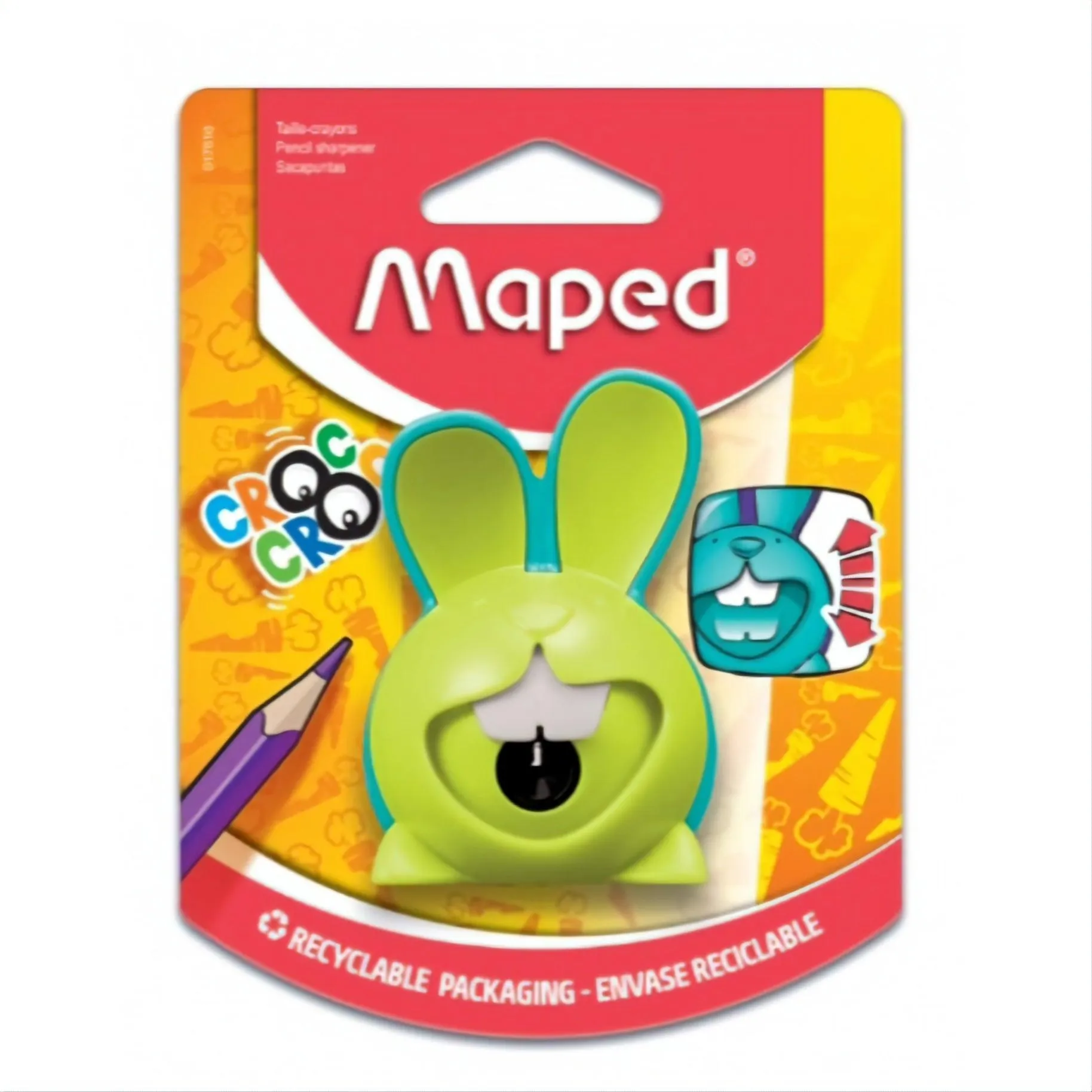 Maped Pencil Sharpener Croc Croc Innovation Rabbit