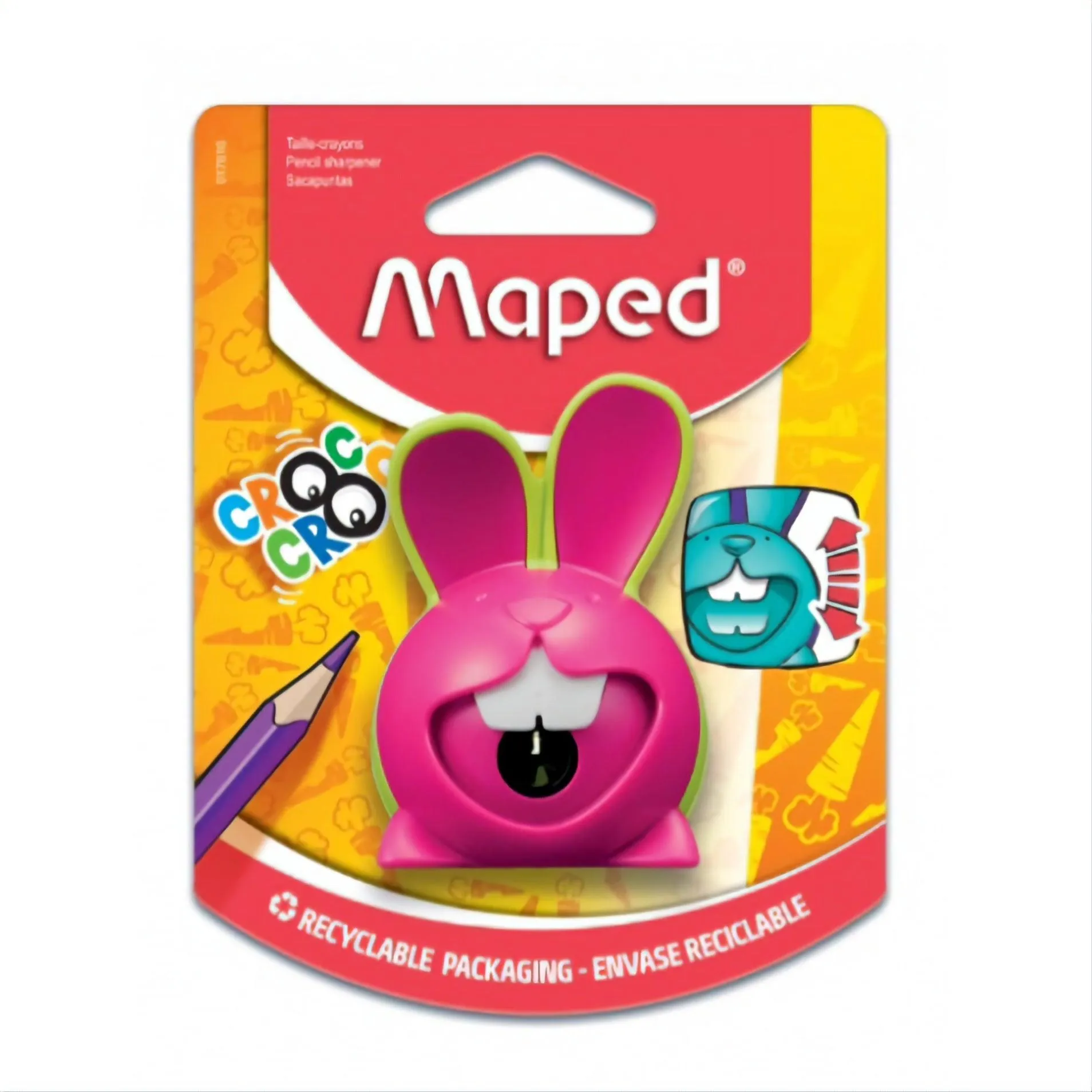 Maped Pencil Sharpener Croc Croc Innovation Rabbit