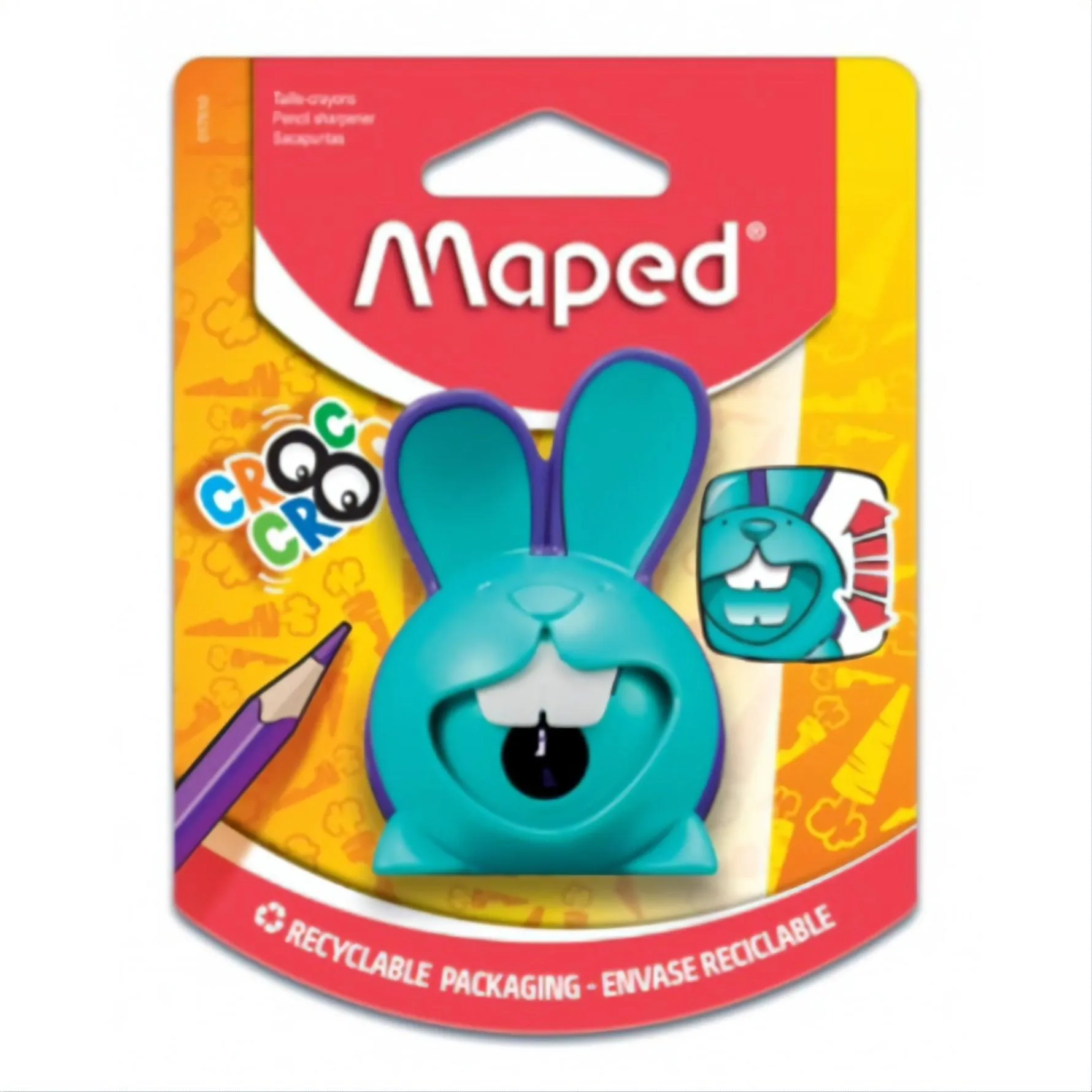 Maped Pencil Sharpener Croc Croc Innovation Rabbit