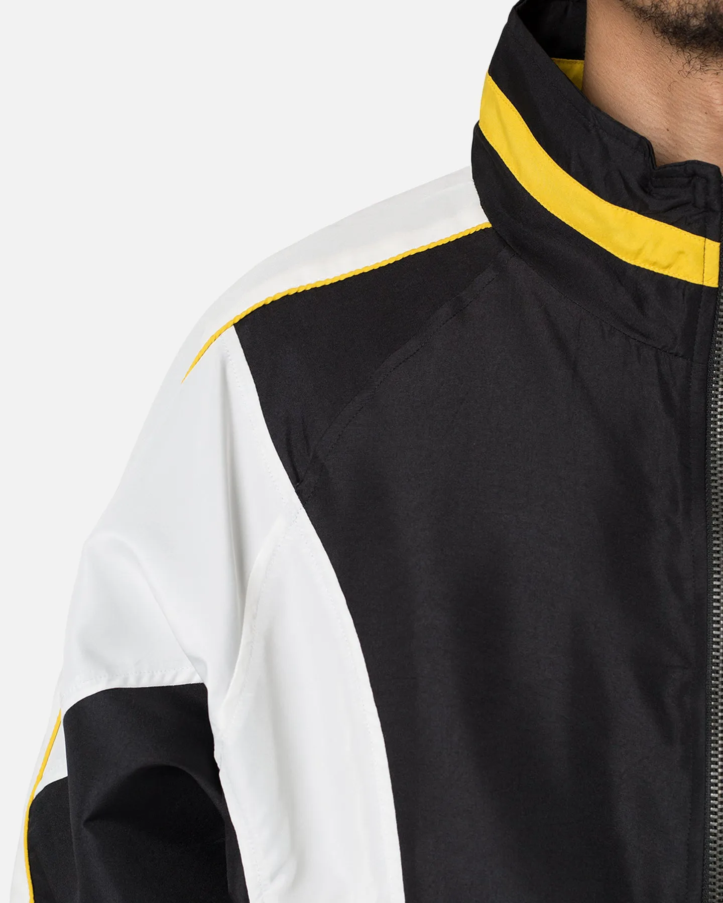 MNML Moto Racing Jacket Black/White