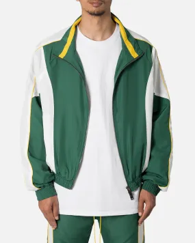 MNML Moto Racing Jacket Green/White