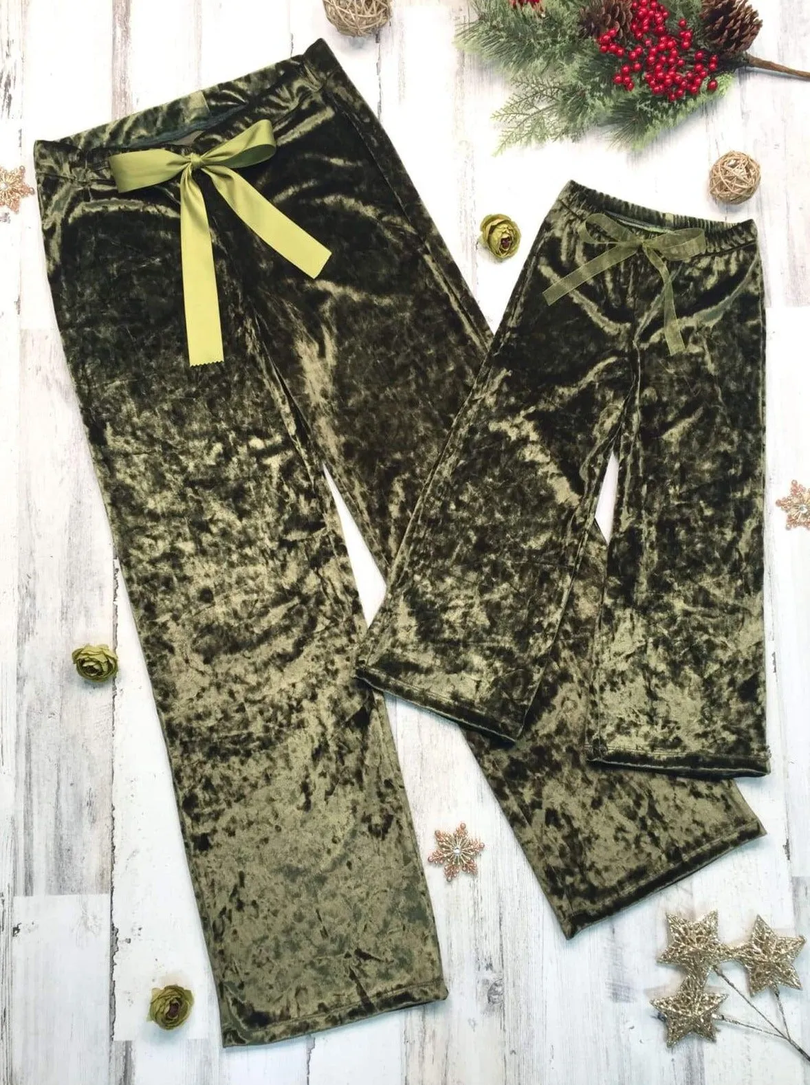 Mommy and Me Velvet Crush Lounge Pants