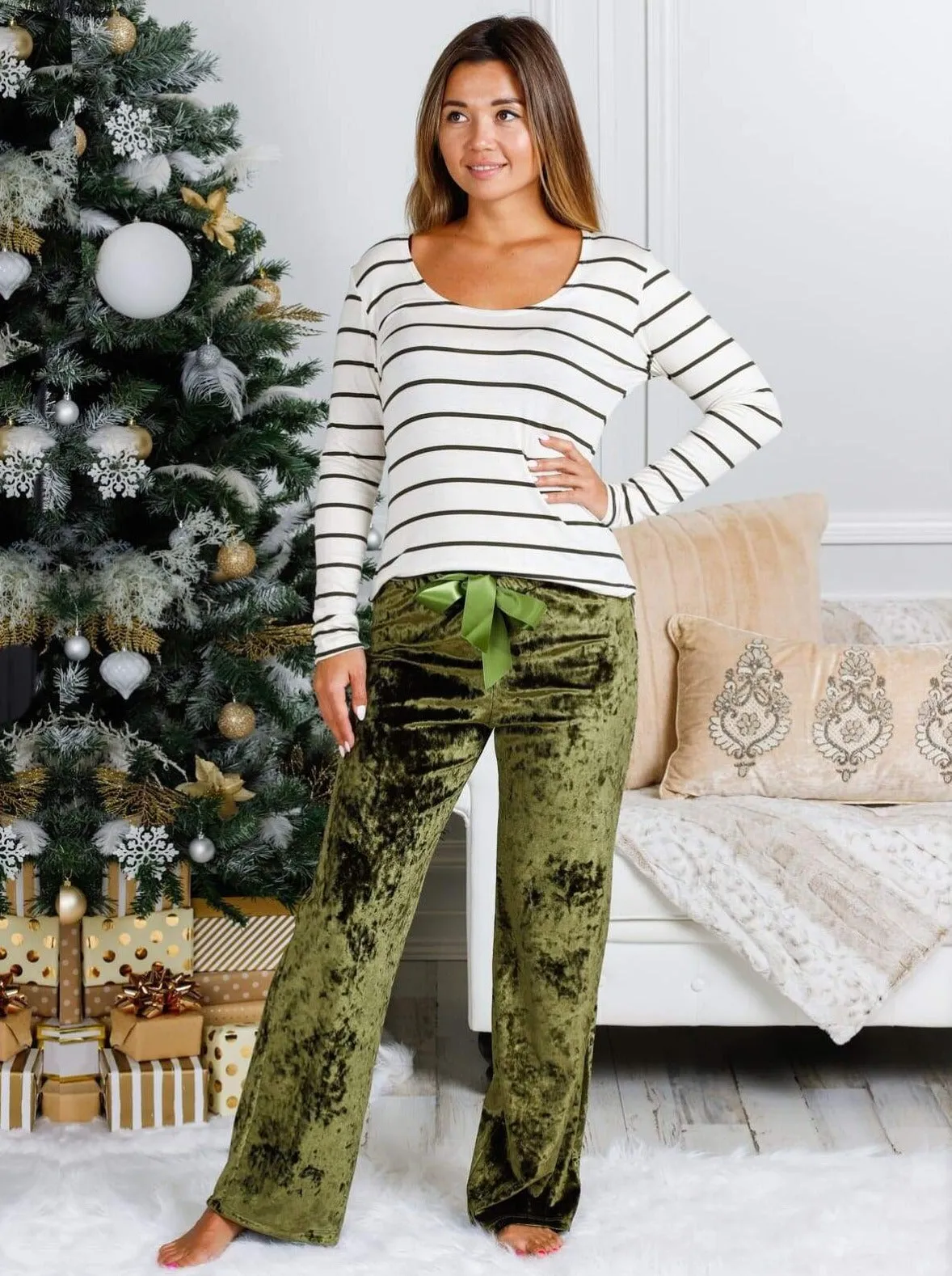 Mommy and Me Velvet Crush Lounge Pants