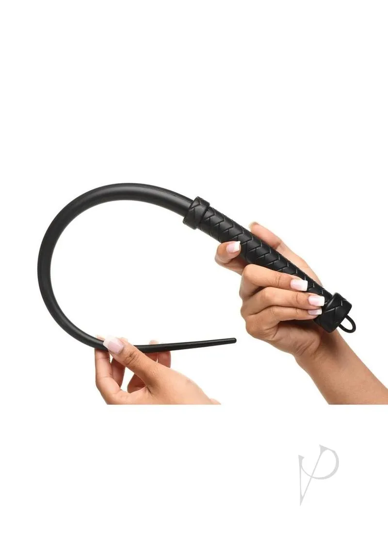 Ms Viper Tail Silicone Whip Black