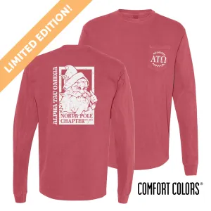 New! ATO Limited Edition Comfort Colors North Pole Chapter Tee