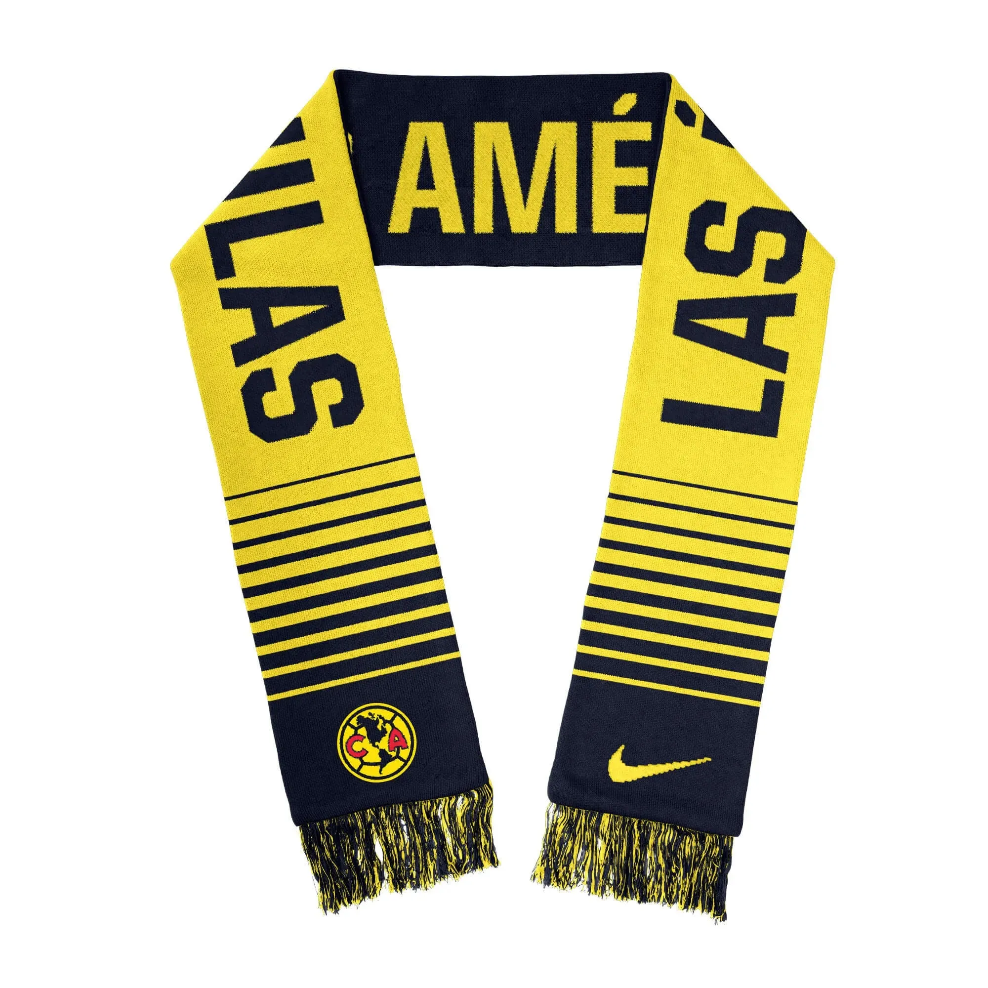 Nike 2023/24 Club America Local Verbiage Scarf - Navy-Yellow