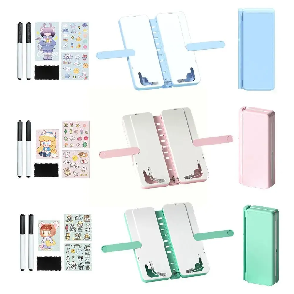 Note Keeper Foldable Book Holder Pencil Box