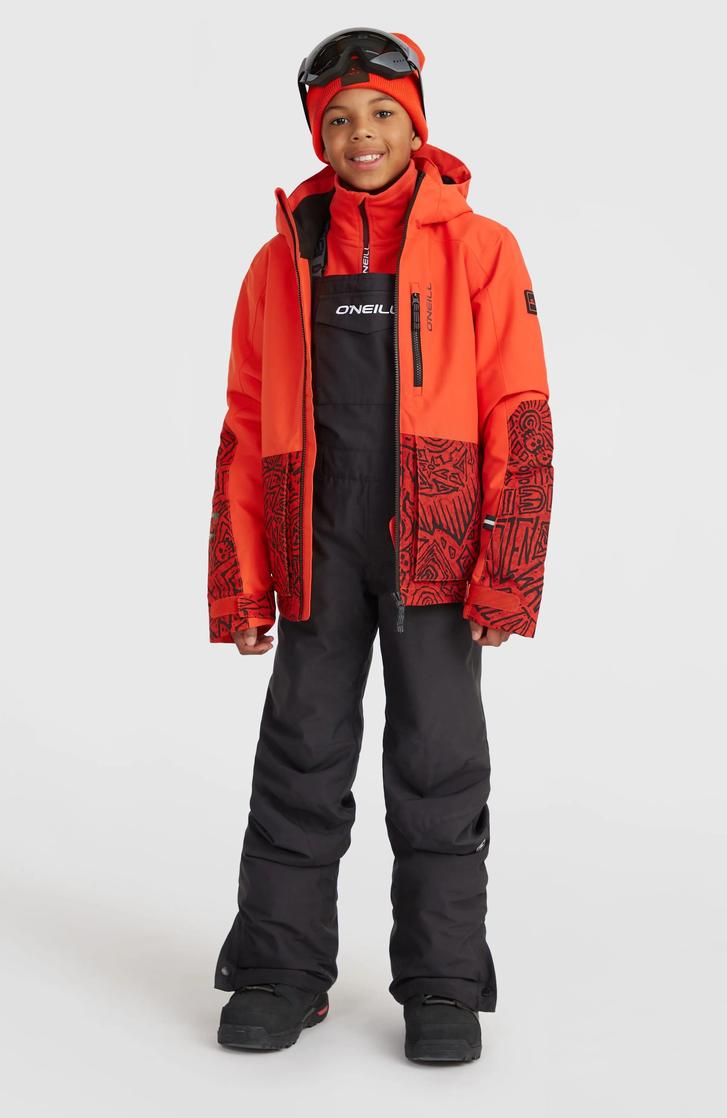 O'Riginals Block Snow Jacket | Red Sketcheritage