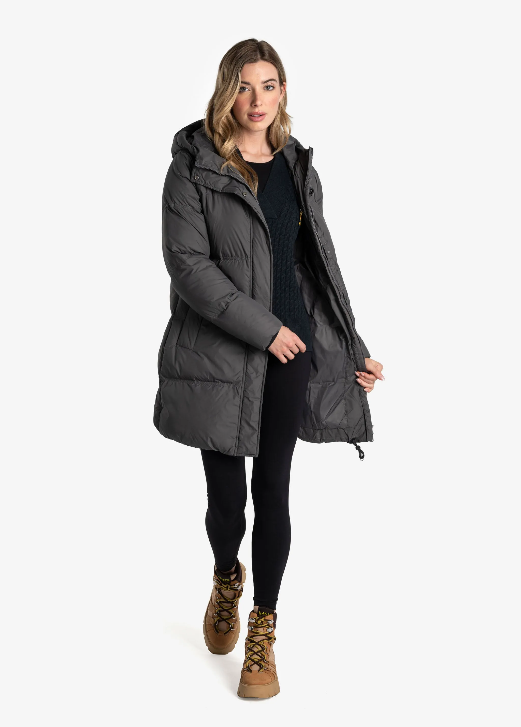 Oversized Classic Vegan Down Jacket