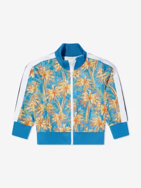 Palm Angels Boys PA Palms Track Jacket in Blue