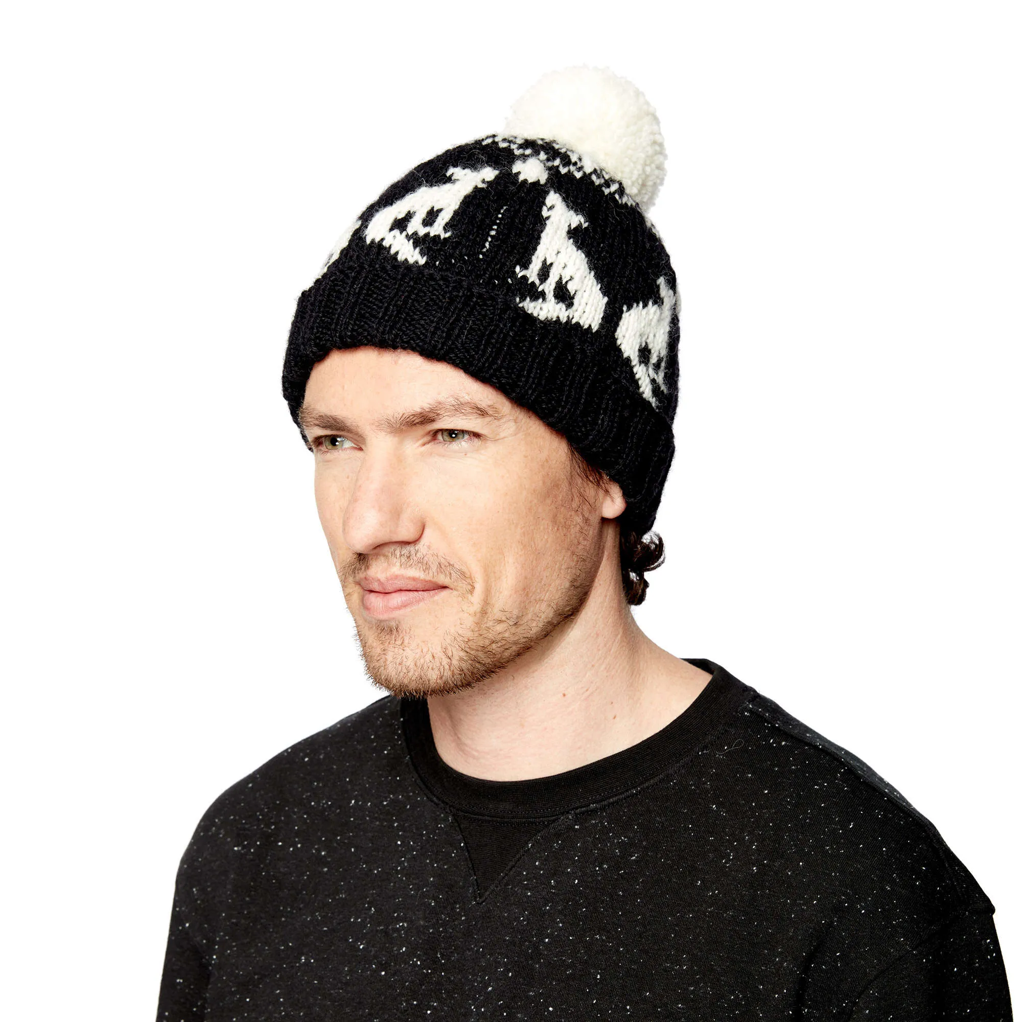 Patons Man's Best Friend Knit Hat