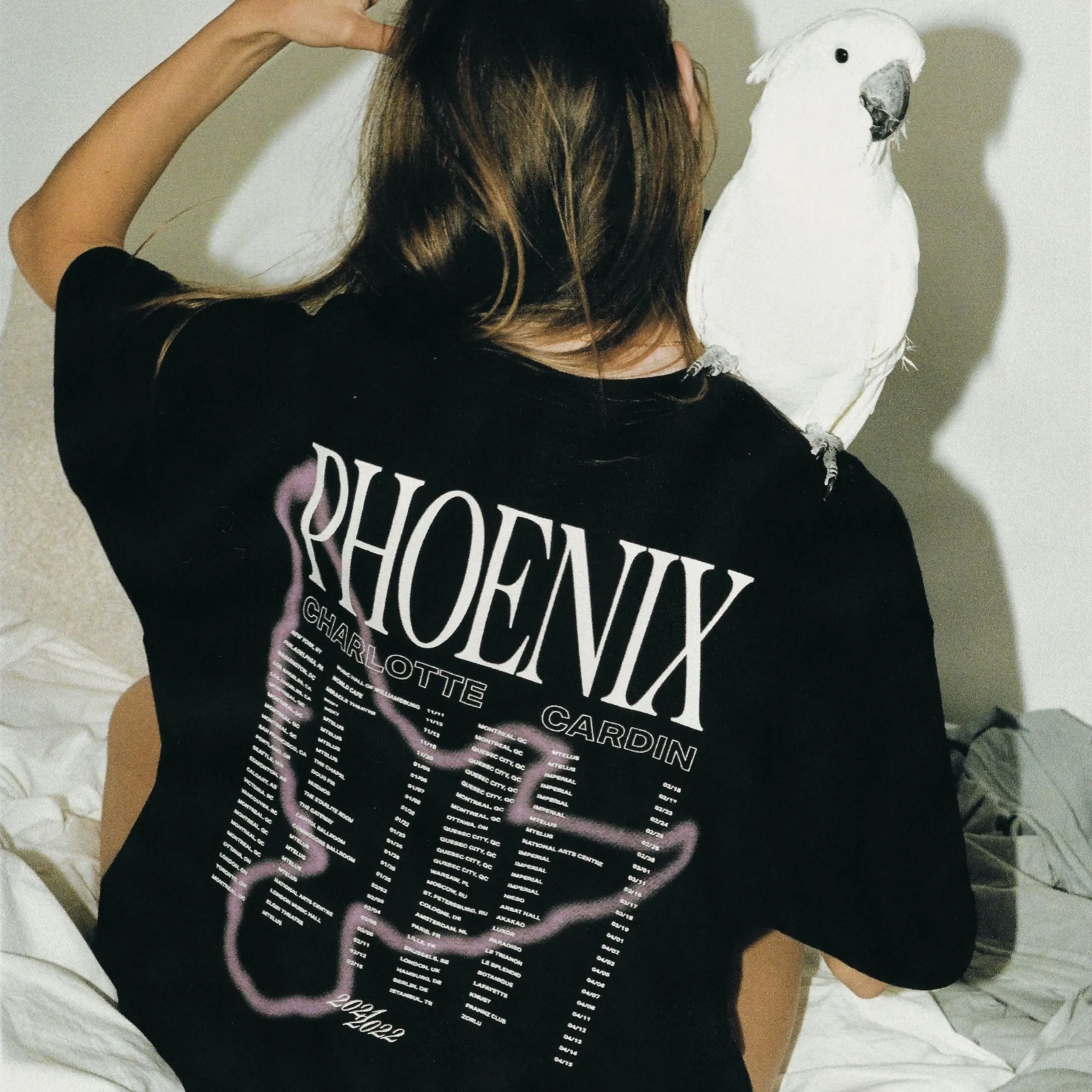 PHOENIX TOUR TEE BLACK