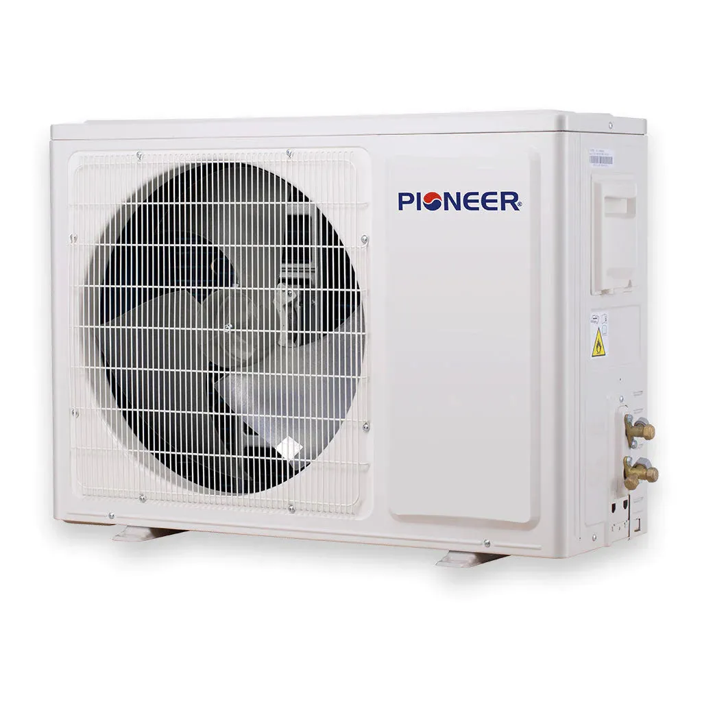 Pioneer® Hyperformance™ 12,000 BTU 23.5 SEER2 Ductless Mini Split Inverter   Energy-Star Wi-Fi Air Conditioner Hyper Heat Pump Full Set 230V