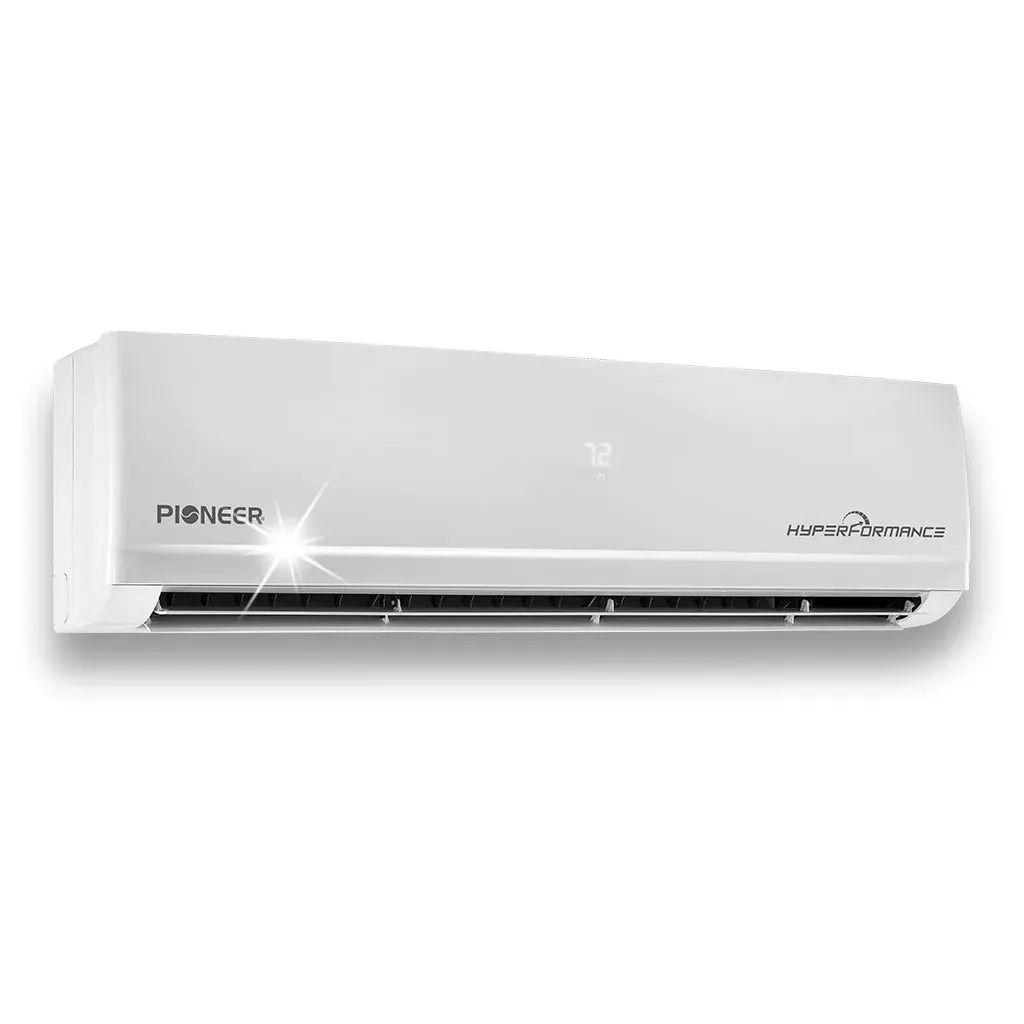 Pioneer® Hyperformance™ 12,000 BTU 23.5 SEER2 Ductless Mini Split Inverter   Energy-Star Wi-Fi Air Conditioner Hyper Heat Pump Full Set 230V