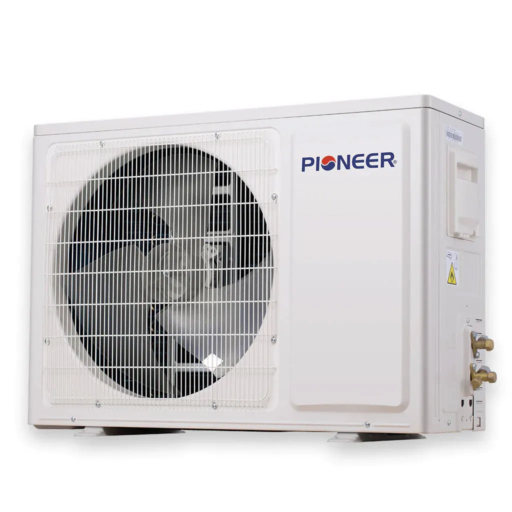 Pioneer® Hyperformance™ 12,000 BTU 23.5 SEER2 Ductless Mini Split Inverter   Energy-Star Wi-Fi Air Conditioner Hyper Heat Pump Full Set 230V