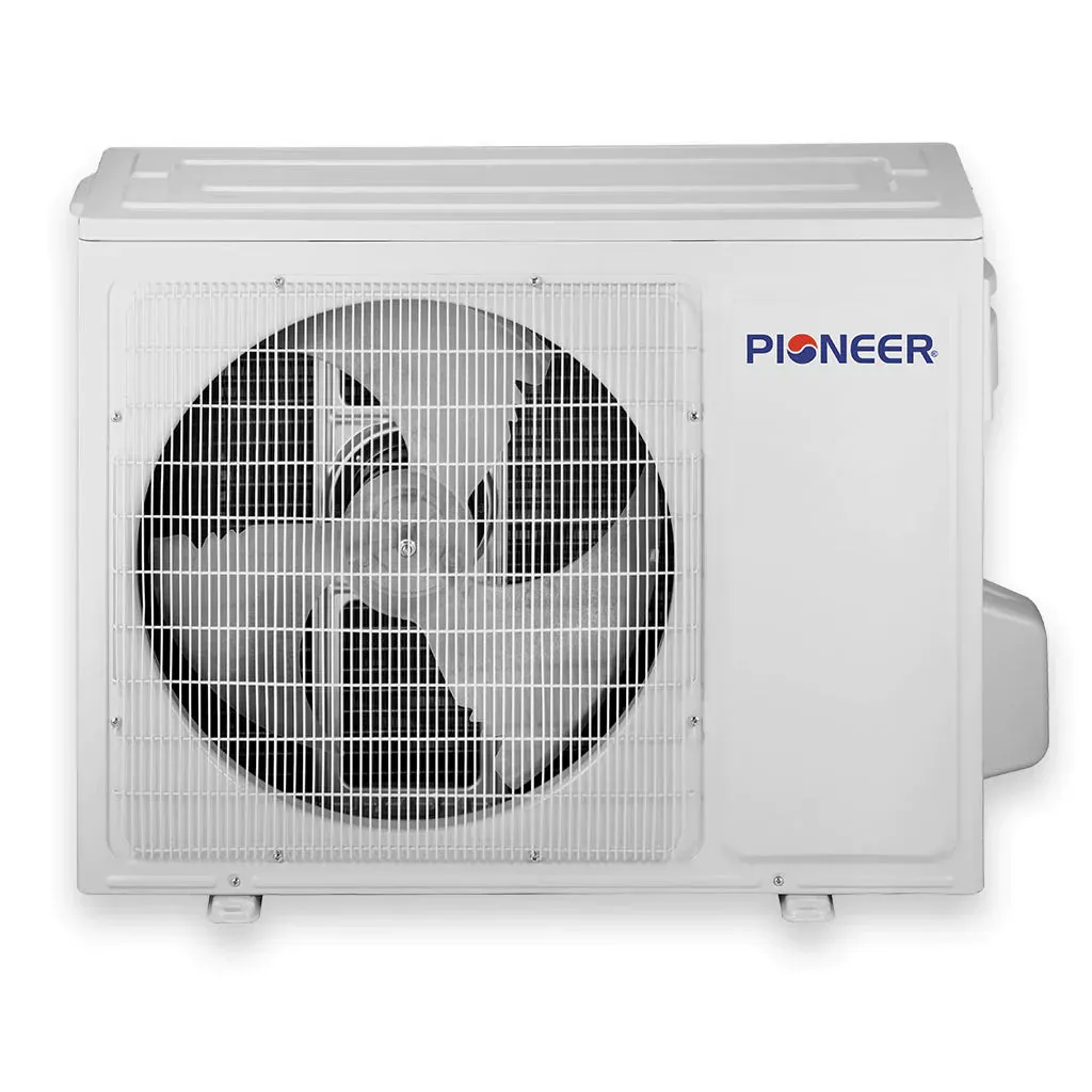 Pioneer® Hyperformance™ 18,000 BTU 20.5 SEER2 Ductless Mini Split Inverter   Wi-Fi Enabled Air Conditioner Hyper Heat Pump Full Set 230V