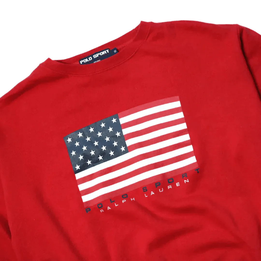 POLO SPORT FLAG SWEATER  (S)