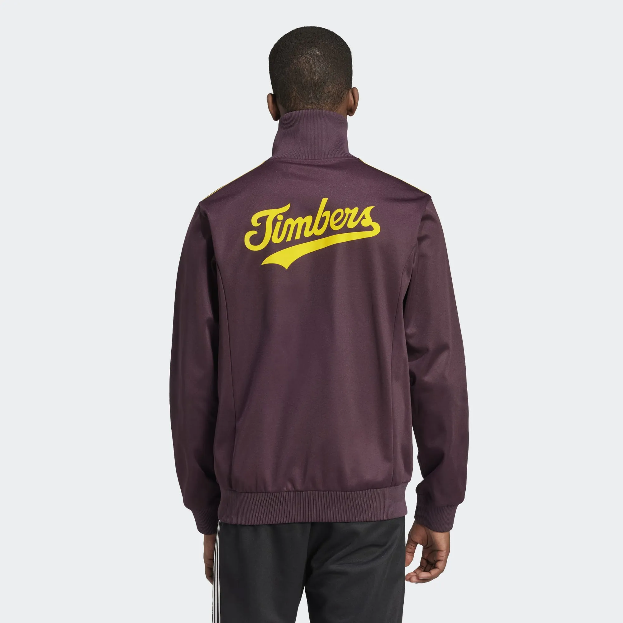 Portland Timbers Track Jacket Men's [Maroon/Yellow]