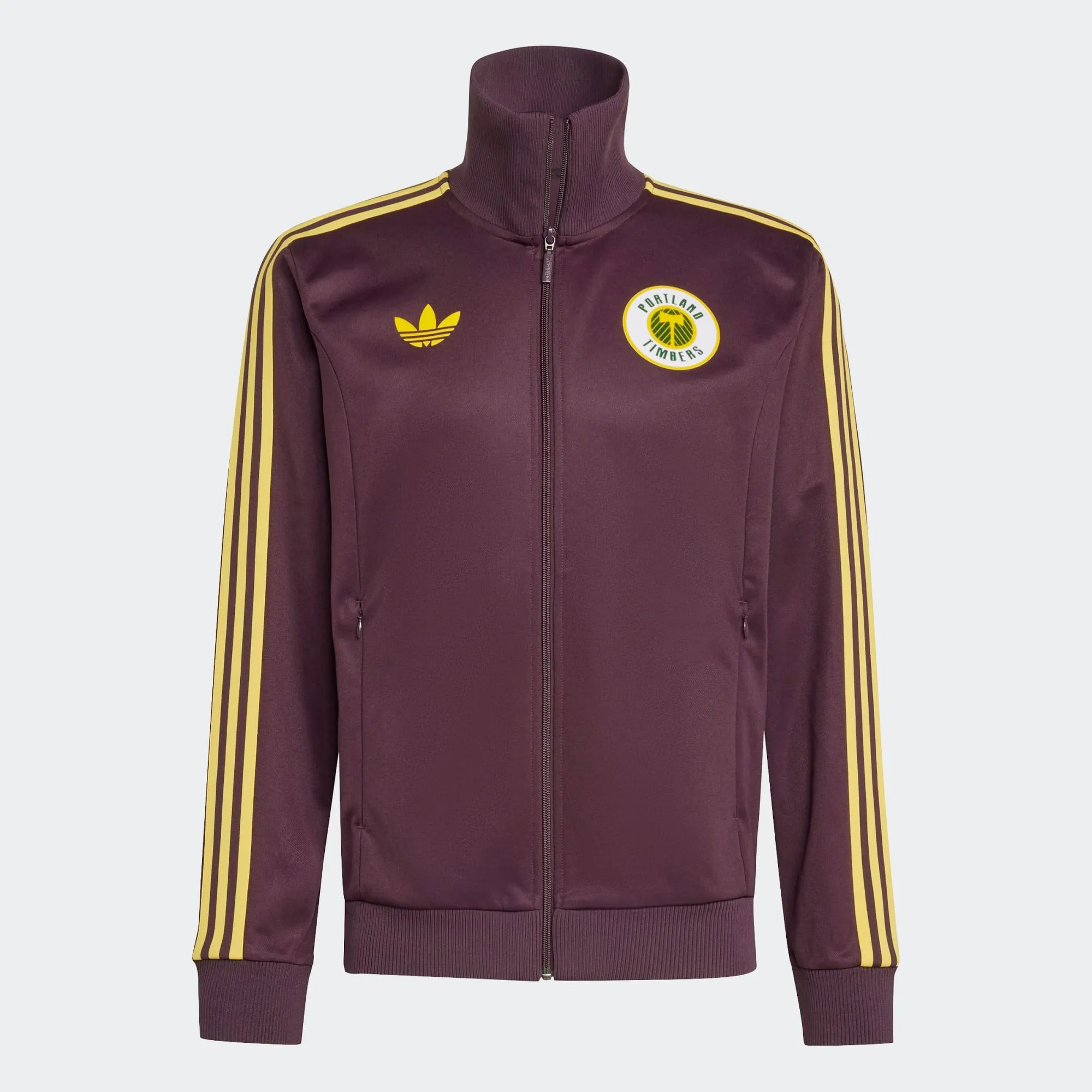 Portland Timbers Track Jacket Men's [Maroon/Yellow]