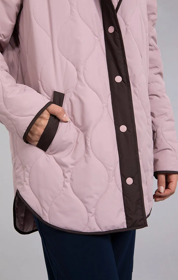 Quilted Shirt Jacket