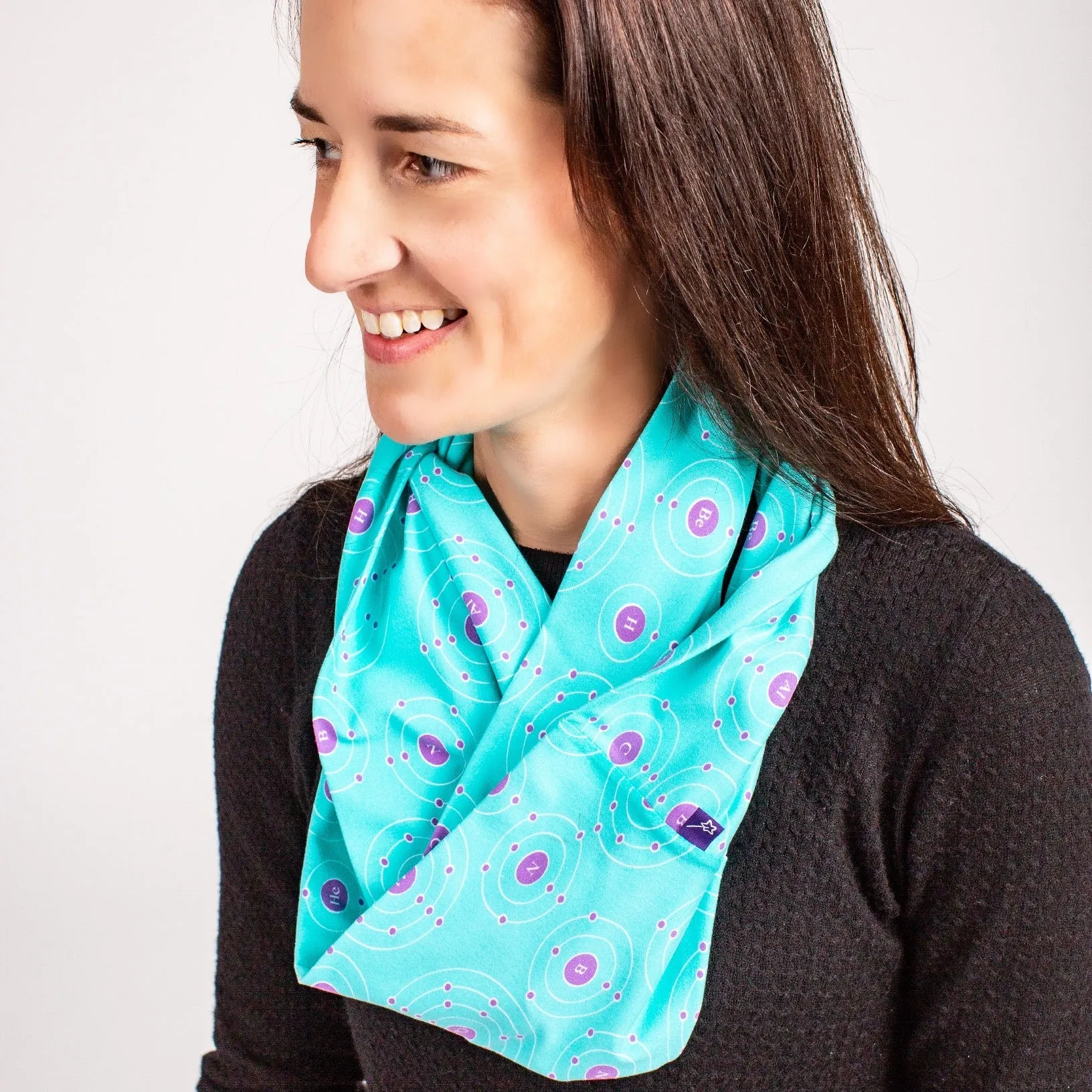 "Up and Atom" Chemistry Infinity Scarf