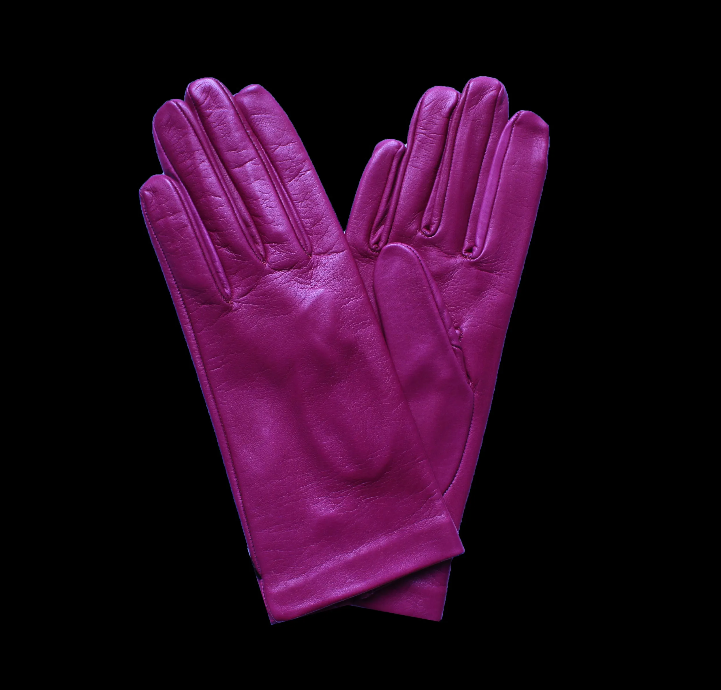 Rebecca - Women's Silk Lined Leather Gloves