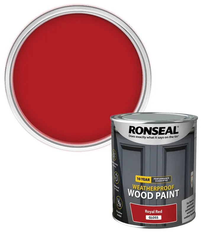 Ronseal 10 Year Weatherproof Wood Paint