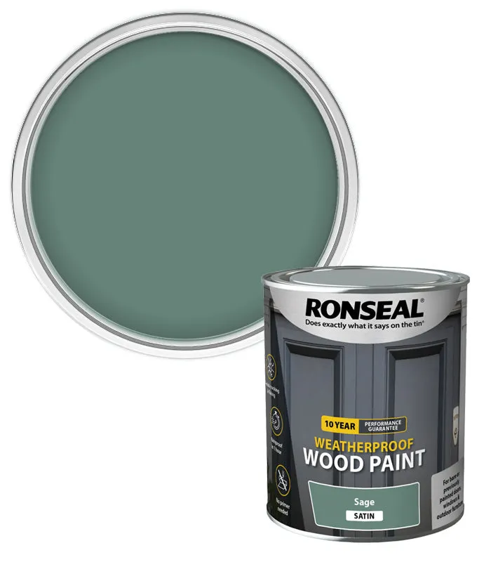 Ronseal 10 Year Weatherproof Wood Paint