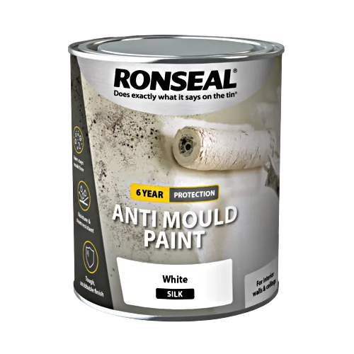 Ronseal Anti Mould Paint White 750ml