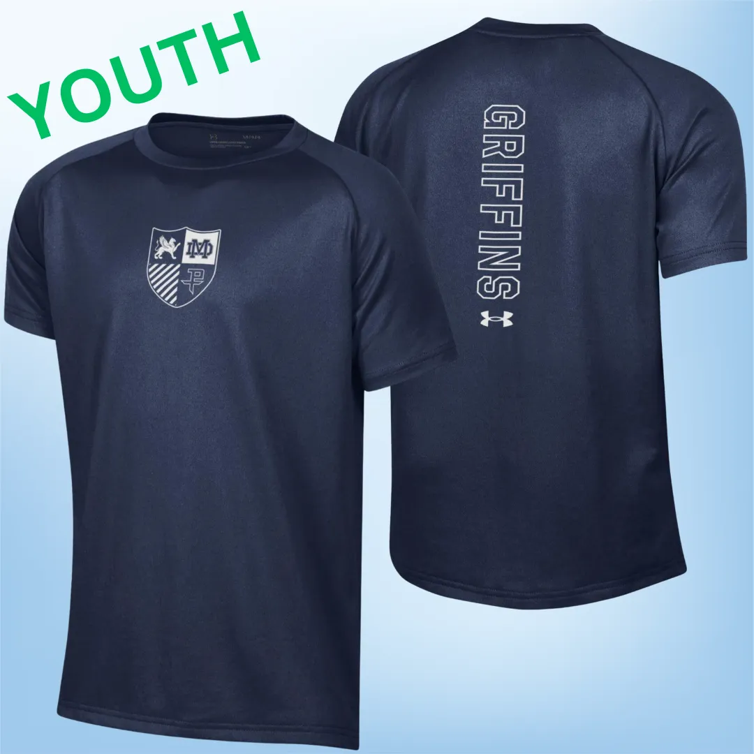 SHIELD SS UA T-SHIRT - YOUTH