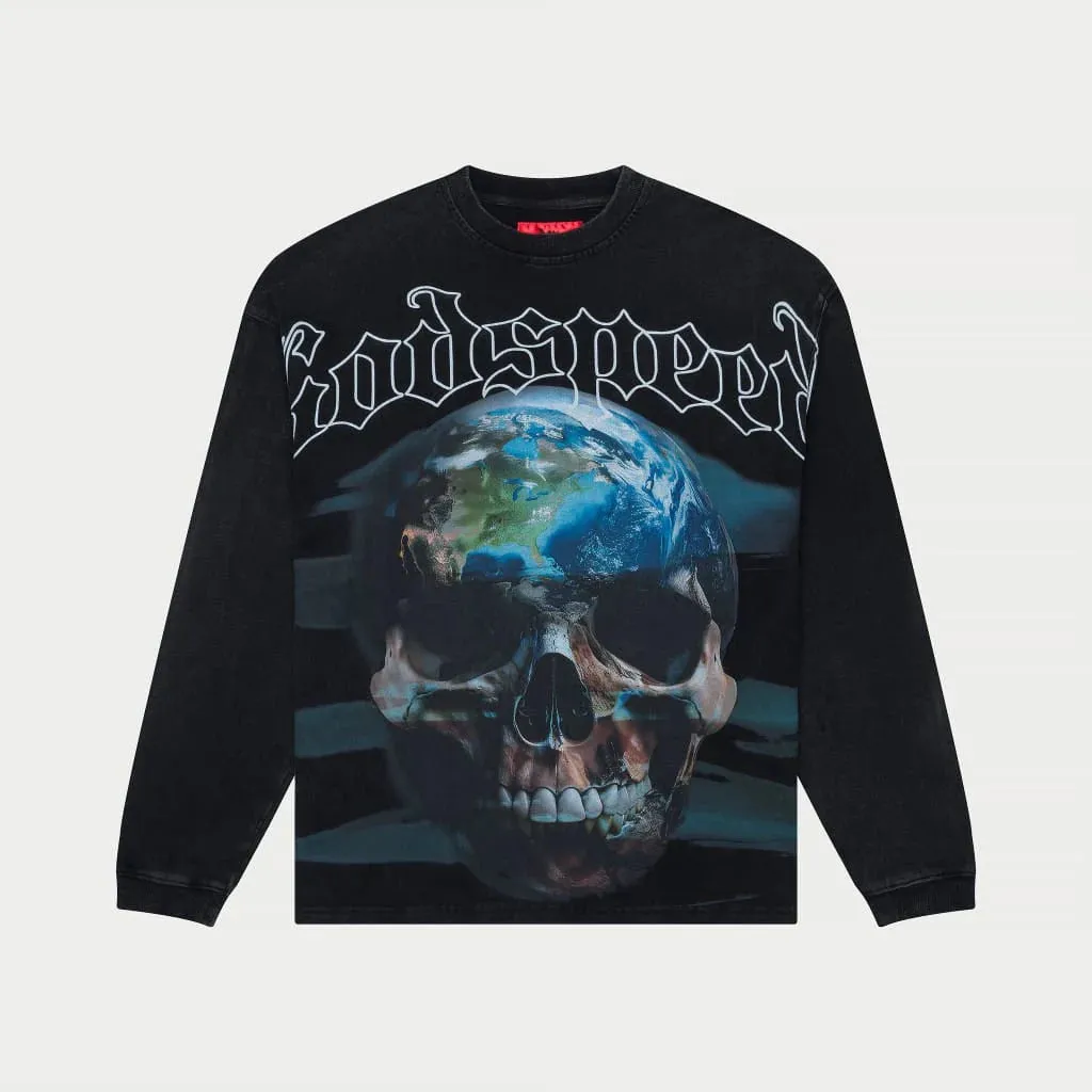 Sklobe Long Sleeve Shirt (Black Wash) - GSSKLOBEBLKWSH