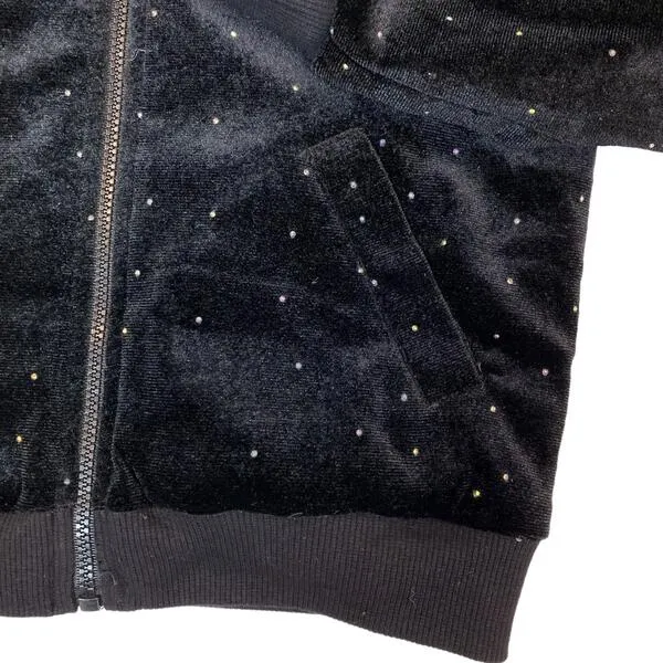 Sparkle Velvet Black Jacket