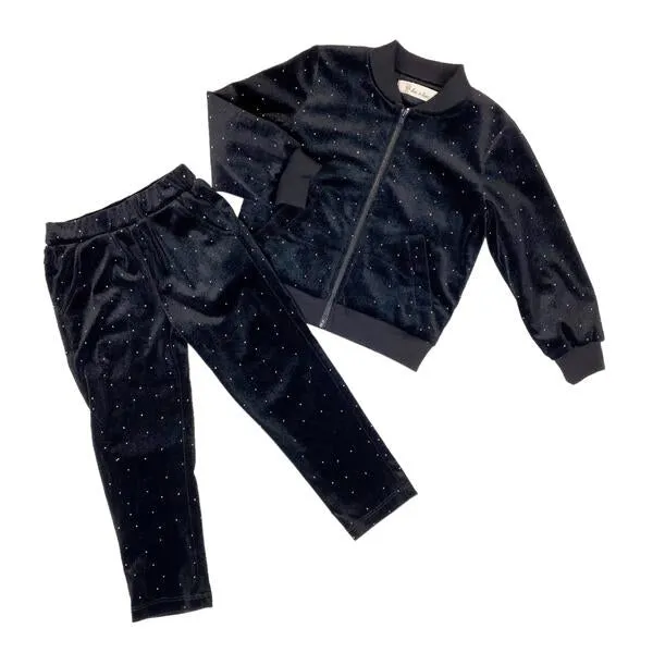 Sparkle Velvet Black Jacket