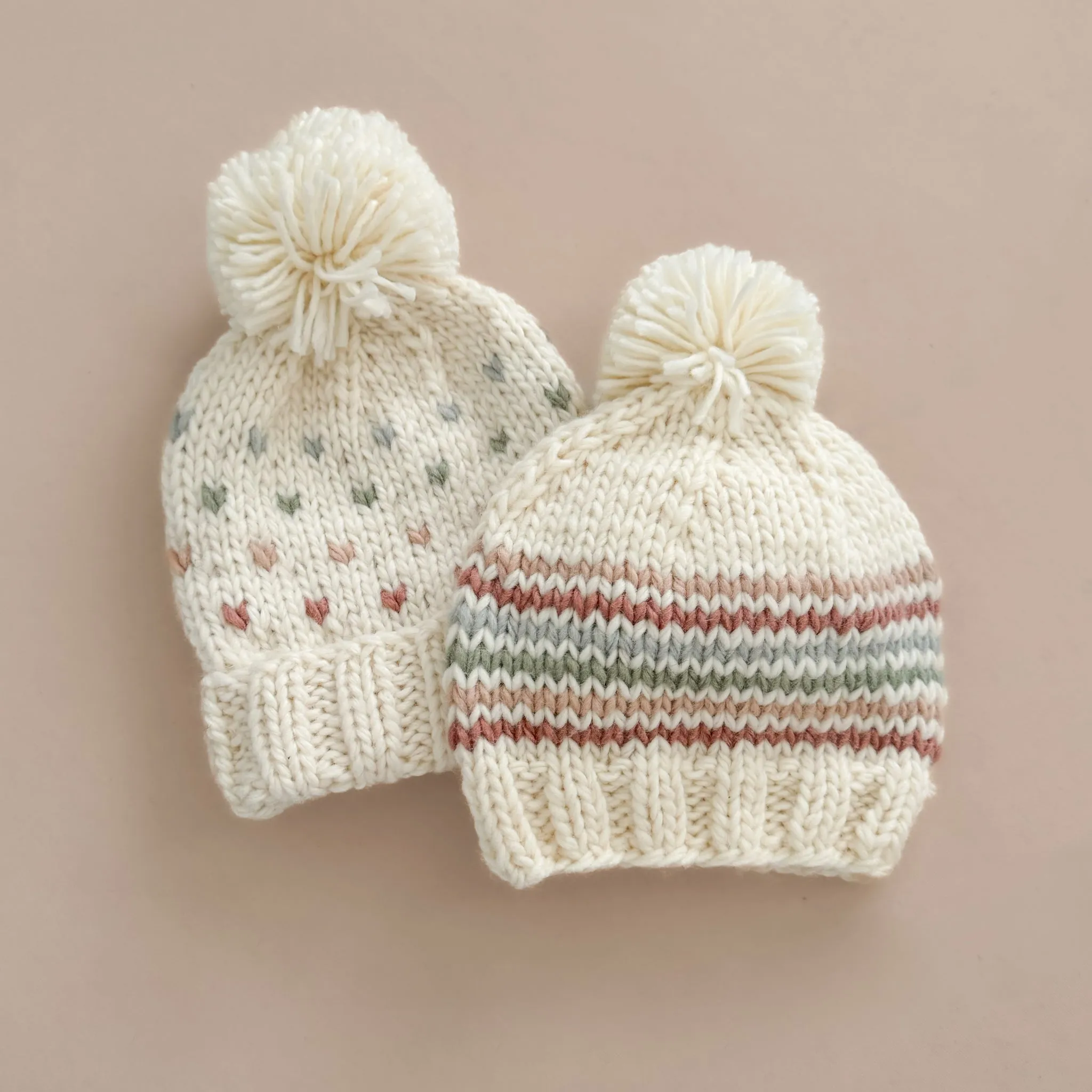 Stripe Hat, Pastel