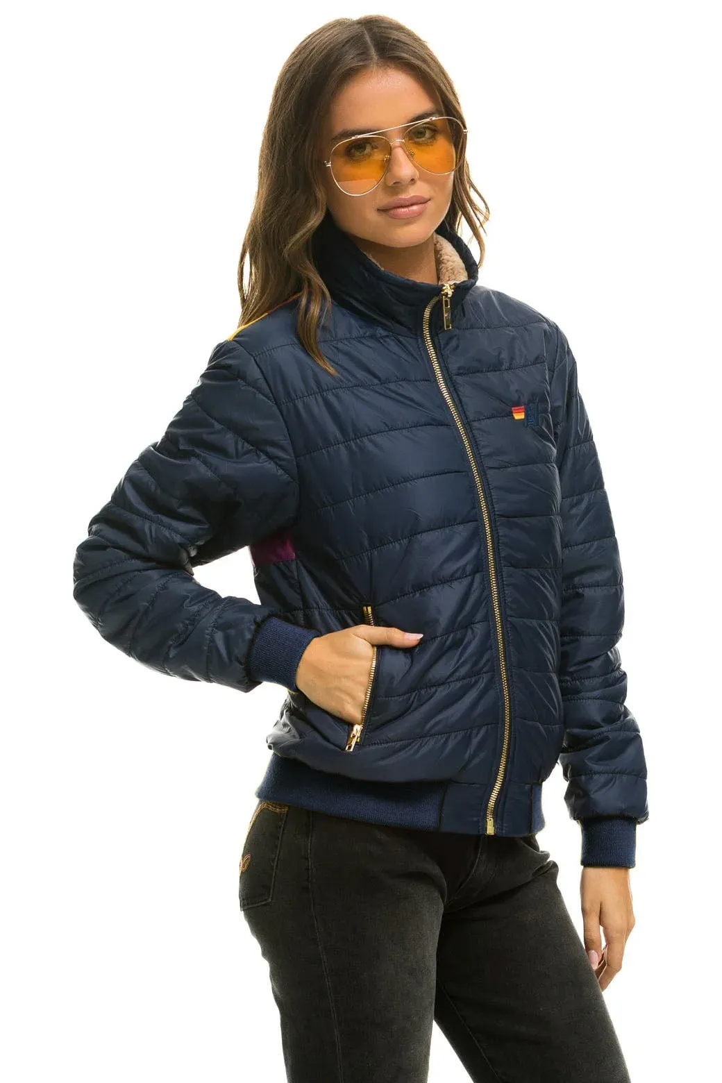 SUNBURST JACKET - NAVY