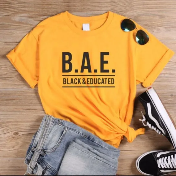 T-Shirt B.A.E BLACK&EDUCATED